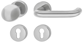 Sada dveřních klik, Hewi 111.R02.130 polyamid