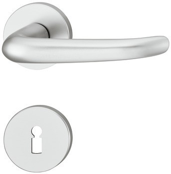 Sada dveřních klik, FSB ASL® model 11 1023/12 1023, hliník