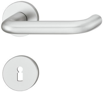 Sada dveřních klik, FSB ASL® model 11 1070/12 1070, hliník