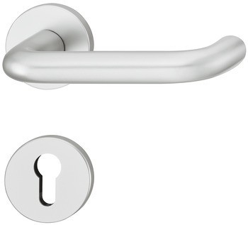 Sada dveřních klik, FSB ASL® model 11 1070/12 1070, hliník