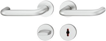 Sada dveřních klik, FSB ASL® model 11 1070/12 1070, hliník