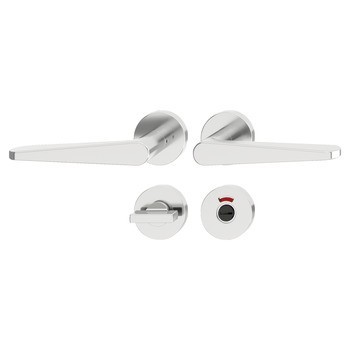 Sada dveřních klik, Hliník, Startec, PDH5233, rozeta