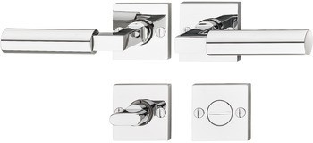 Sada dveřních klik, mosaz, Jatec, Bauhaus R 402/963