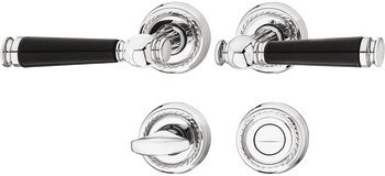 Sada dveřních klik, mosaz, Jatec, Sanssouci R 949/992