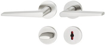 Sada dveřních klik, FSB ASL® model 11 1005/12 1005, nerez