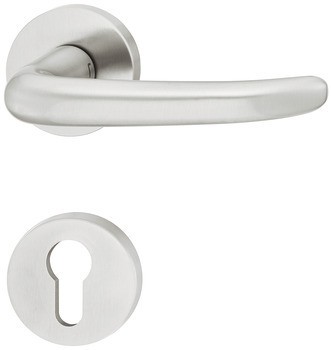 Sada dveřních klik, FSB ASL® model 11 1023/12 1023, nerez