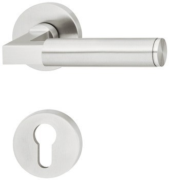 Sada dveřních klik, FSB ASL® model 11 1102/12 1102, nerez