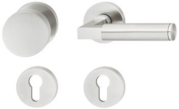 Sada dveřních klik, FSB ASL® model 11 1102/12 1102, nerez