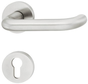 Sada dveřních klik, FSB ASL® model 11 1146/12 1146, nerez