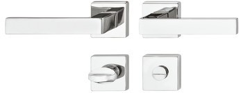 Sada dveřních klik, Zinková slitina, třída 3, Startec LDH 3215