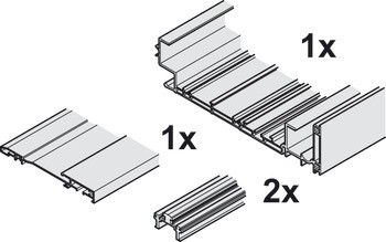 Sada kolejnic, pro Finetta F-Flush53 50A