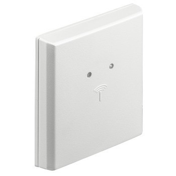 Sada nástěnné čtečky, Häfele Dialock WRU 400, design Häfele, 81 x 81 mm