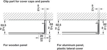 Kování pro posuvné dveře, Hawa Porta 60/100 HMD, sada s pojezdovou kolejnicí