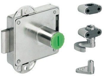 Sada trojcestného zámku, Häfele Symo EC, backset 40 mm