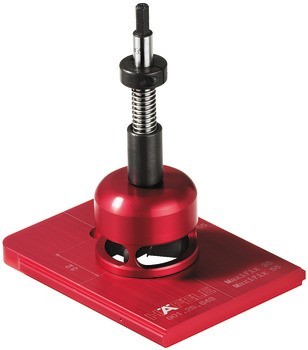 Sada vrtacího pouzdra, Häfele Red Jig pro nábytkový spoj Maxifix