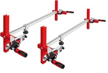 Sada vzpěr pro zárubně, Bessey, 2 x TU, teleskopická 565–1010 mm