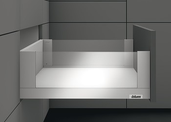 Sada zásuvky, Blum Tip-On, nosnost: 40 kg nebo 70 kg, pro Legrabox pure/free