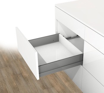 Sada zásuvky, Grass Nova Pro Scala, výška bočnice zásuvky 122 mm, nosnost 40 nebo 70 kg