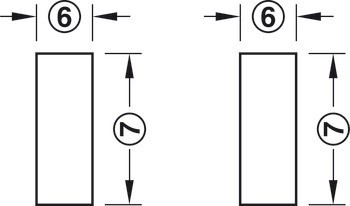 Sada zásuvky, Tip-On Blumotion, pro Blum Tandembox antaro čelní výsuv skříňky pod dřez
