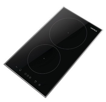 Samostatná indukční varná deska, Häfele Assedo CIT12X3a, Šířka: 300 mm, nerezový rám