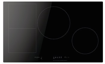 Samostatná indukční varná deska, Häfele Assedo CIX55F1C78a, Šířka: 770 mm, bez rámu, pro montáž do roviny