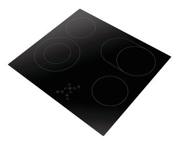 Samostatná sklokeramická varná deska, Häfele Assedo CCT13R1C6a, Šířka: 600 mm, bez rámu, pro montáž do roviny