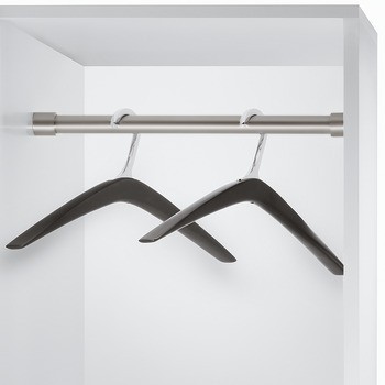 Šatní tyč, kulaté