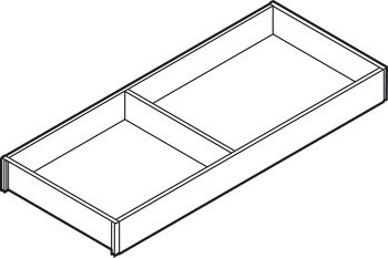 Široký rám, Blum Legrabox Ambia Line design dřeva