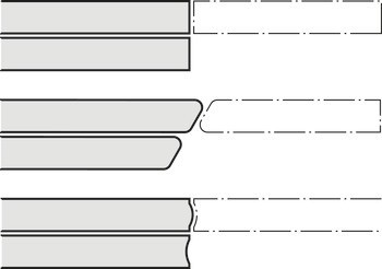 Sklápěcí kování, TKB, kování pro rozkládací stoly