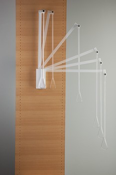 Sklopná tyč, S integrovaným tlumičem, pro světlou šířku korpusu 750–1160 mm