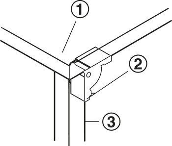 Sklopné kování, pro stoly a lavice, kování pro sklopný stůl