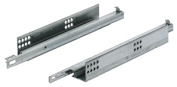 Skrytý výsuv, Blum Tandem 550 H částečný výsuv, nosnost do 30 kg, ocel