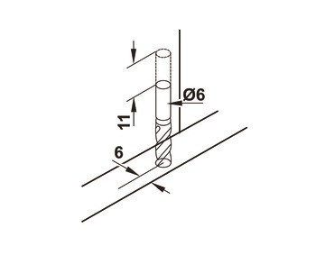 Skrytý výsuv, Häfele Matrix Runner UM S30, plnovýsuv, nosnost do 30 kg