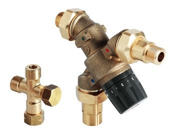 Směšovací ventil, Pro jednoduchou pákovou baterii Grohe Red® Mono/Duo