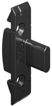 Součást na rám, Häfele Pacofix SF-G, pro montáž do drážky