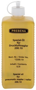 Speciální olej, pro sponkovačku