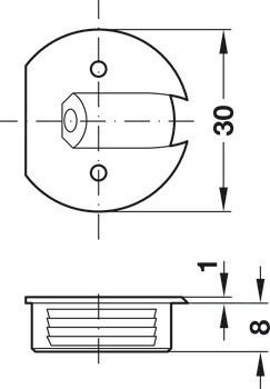 Spoj RTA, Caravan, hloubka vrtání 8,5 mm