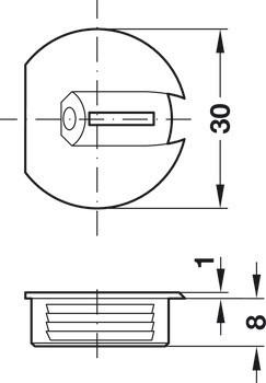 Spoj RTA, Caravan, hloubka vrtání 8,5 mm