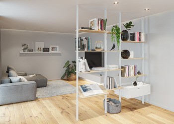 Standardní rohový konektor, Häfele Versatile pro L-montáž