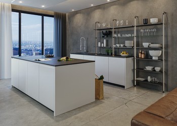 Standardní rohový konektor, Häfele Versatile pro L-montáž