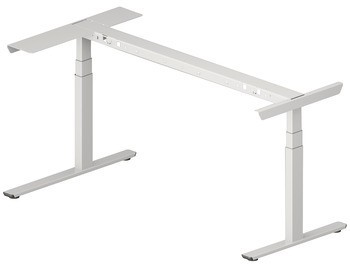 Stolové podnoží, Häfele Officys TE601 Work Classic, rohové řešení, elektricky nastavitelné, zdvih 650 mm
