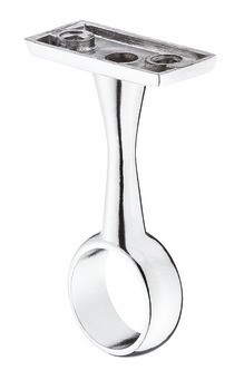 Středová podpěra šatní tyče, Pro šatní tyč, kulatou, ⌀ 20 mm