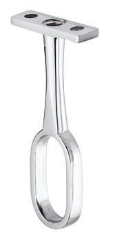 Středová podpěra šatní tyče, Pro šatní tyč OVA 30 x 15 mm