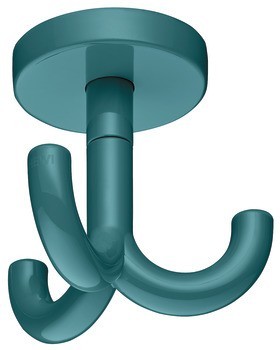 Stropní háček, se 3 háčky, montáž na strop, polyamid