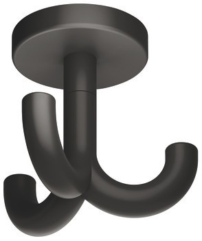 Stropní háček, se 3 háčky, montáž na strop, polyamid