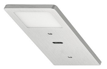 Stropní svítidlo pro povrchovou montáž, LED 1166, 24 V, 3dílná sada s hlavním spínačem