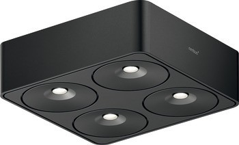 Stropní svítidlo pro povrchovou montáž, Nimbus Q Four ON, 550 mA