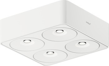 Stropní svítidlo pro povrchovou montáž, Nimbus Q Four ON, 550 mA