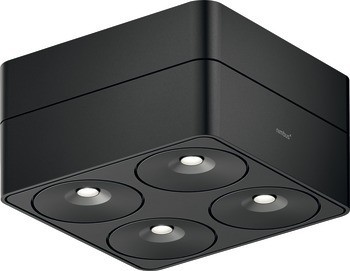 Stropní svítidlo pro povrchovou montáž, Nimbus Q Four ON-X, 550 mA
