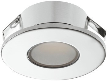 Stropní svítidlo pro zápustnou/povrchovou montáž, Häfele Loox LED 2022, 12 V, průměr vrtaného otvoru 26 mm